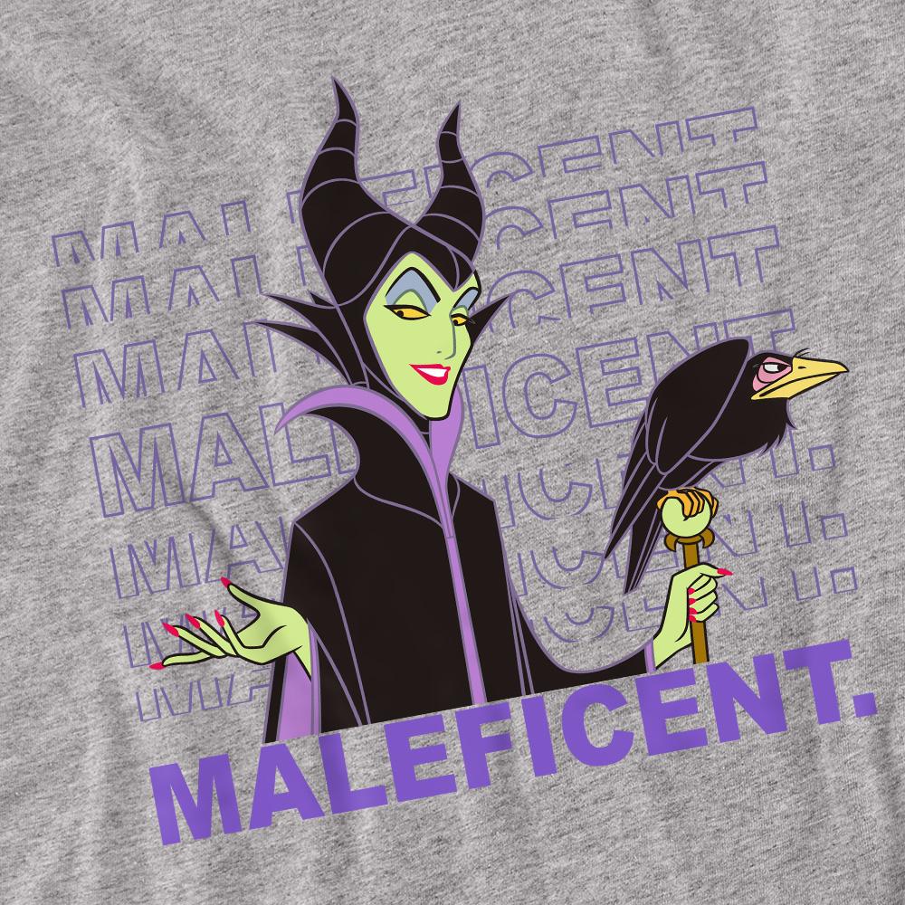 Disney Villains Unisex Adult Maleficent Repeat Name T-Shirt