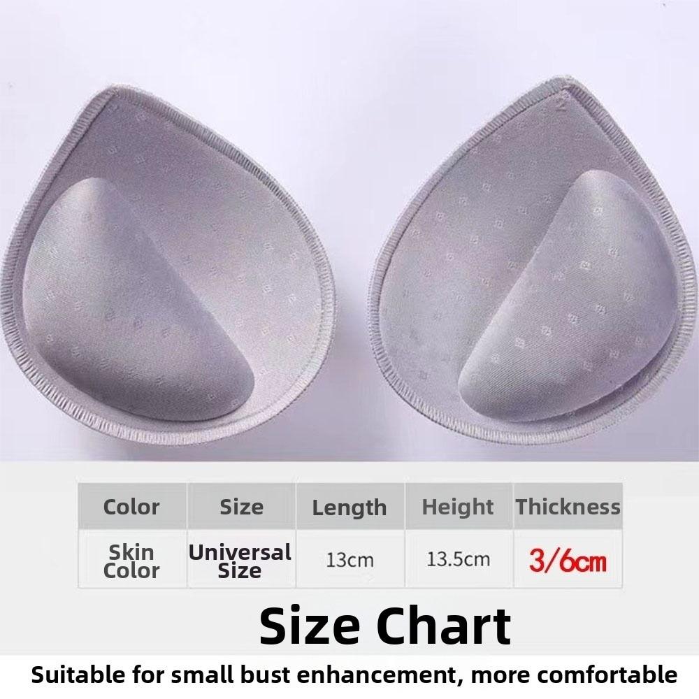 Neue 3/6cm Extra Dicke BH-Polster Push-Up Brustvergrößerer Herausnehmbare BH-Polster Einlagen Schalen Für Badeanzug Bikini Polsterung Intimwäsche