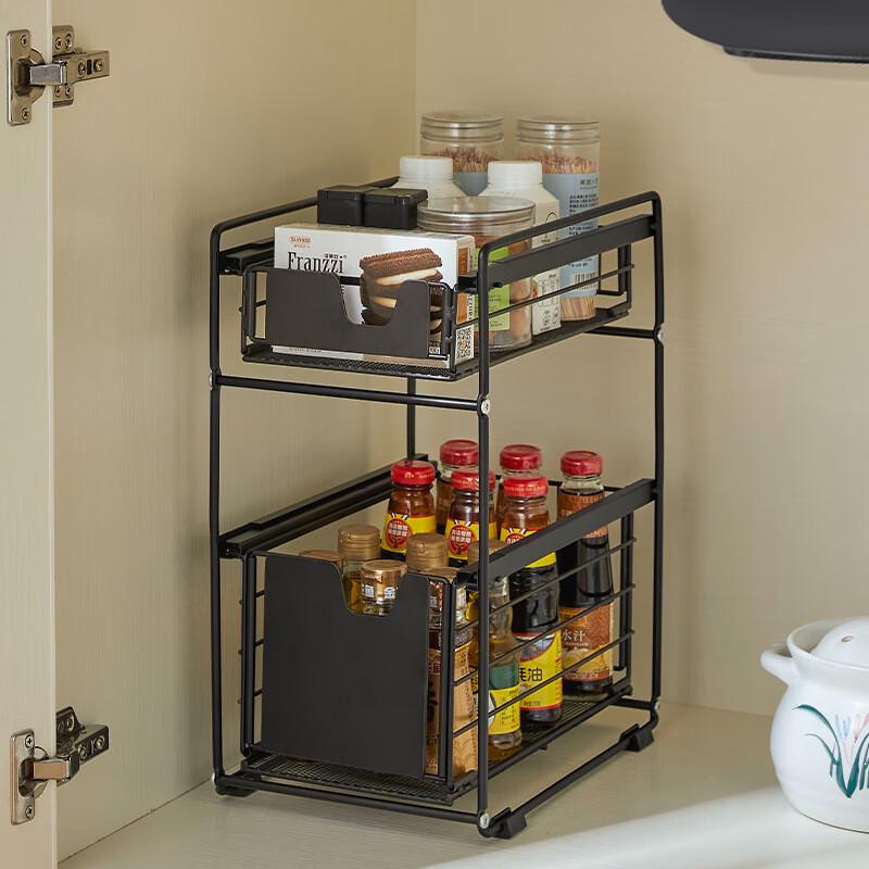 Lieve Sliding Under-Sink Storage Organizer