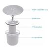Odor-Proof Clog-Proof Bathroom Floor Drain with PP Bottom Basin Cover
