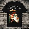 Vintage Y2k Rock T Shirts Jimi Hendrix Singer Print TShirt Black Classic Tops Casual Loose Streetwear Unisex All Seasons