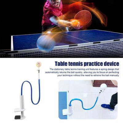 Masa Tenisi Topu Antrenörü Ping-Pong Antrenman Robotu Otomatik Top Geri Dönüş Cihazı Masa Kelepçesi ile Ping-Pong Pratiği için