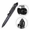 Tactical Pen, Self-Defense Multi-Function Safety Tungsten Pen, Glass Breaker, Emergency Defense Pen (Black)