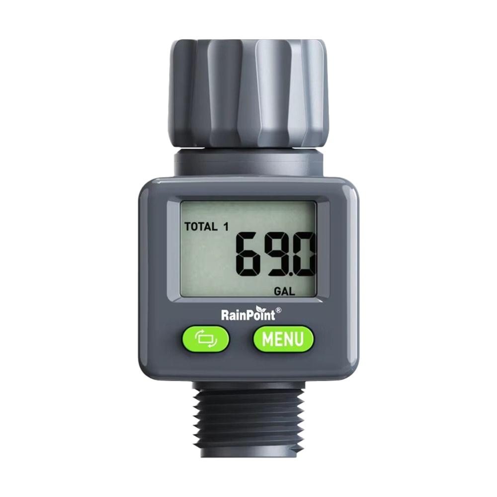 Automatic Water Flow Meter High Precision Water Meter  Outdoor Garden Hose Watering