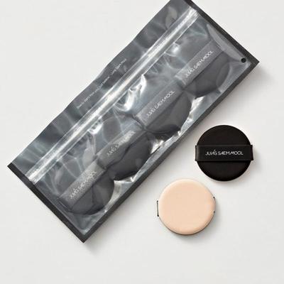 [Jeong Saem Mool] Skin Nude Kissen Puderquaste (4P)