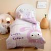 Class A Cartoon Cotton Baby & Toddler Bedding: Skin-Friendly, Breathable 3-Piece Kindergarten Duvet Set
