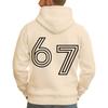 Men's Printed Hooded Long Sleeved Sweatshirt For Casual Sports Comfort