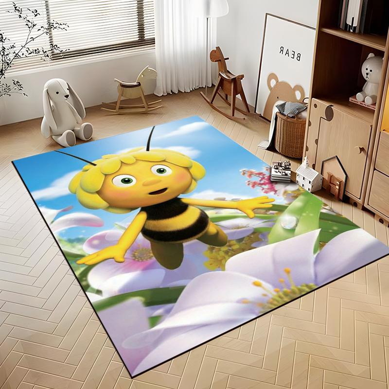 15 Sizes Bee M-Maya Rugs for Living Room Bedroom Dining Kitchen Office Bathroom Non-Slip Large Decor Carpet Alfombra Rugs