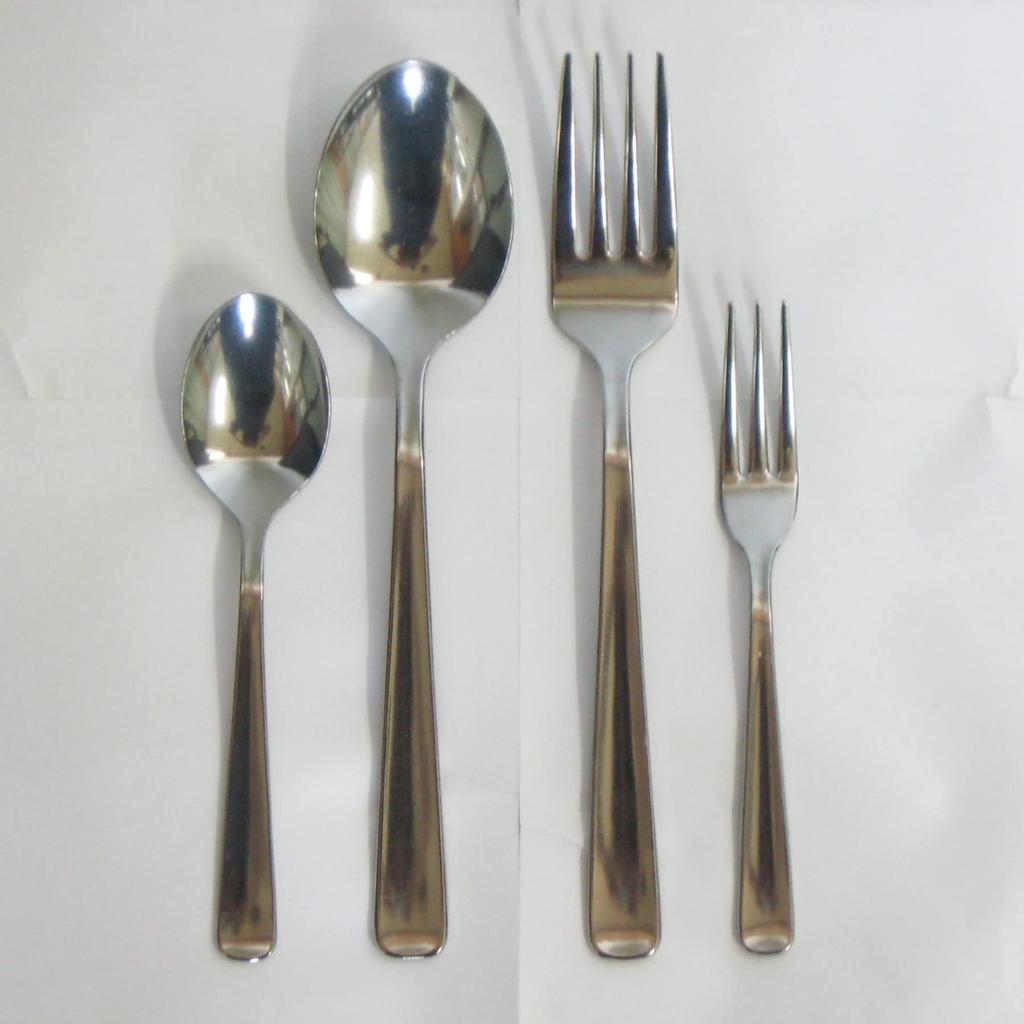 Nagao Hakaku Dinner Cutlery 8 Stainless Dishwasher Made in Japan Set, Pieces, Steel, Safe,
