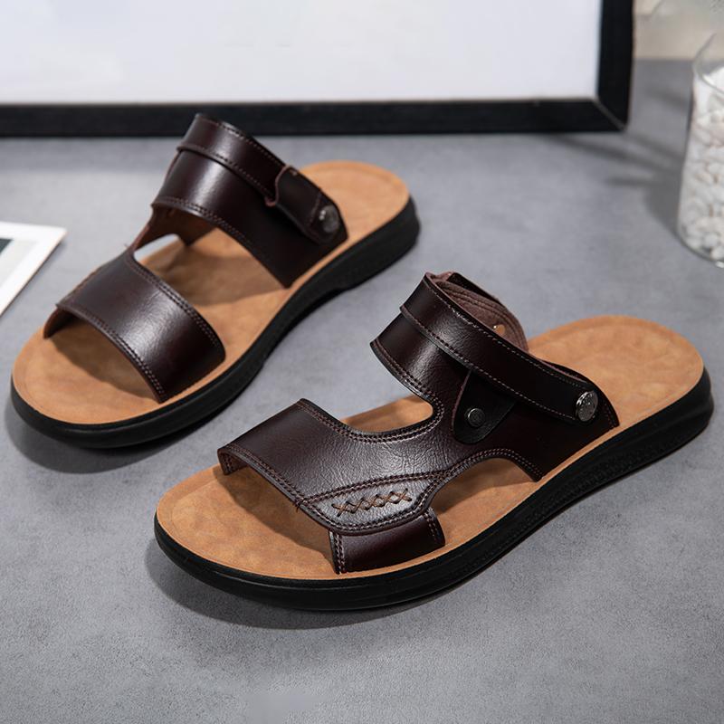 Fashion A Pair Mens Sunner Beach Shoes New Casual Shoes Fashion Sports Wading Aqua Shoe Cool Sandals Quick Dry Sandaly Outdoor Slippers