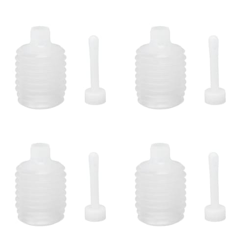 10 Easy-to-Use Portable 200ml Enema Bulbs (White)