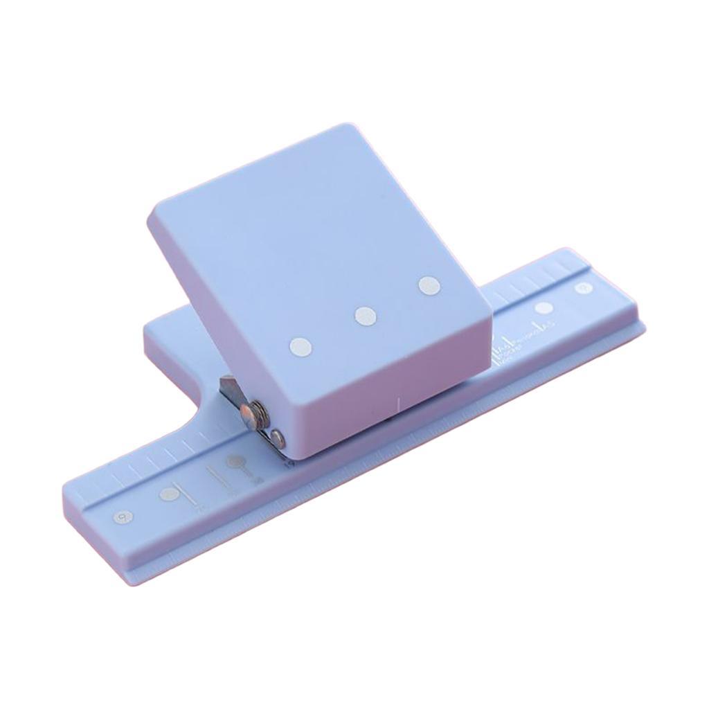 3-Hole 5-Hole Adjustable Paper Punch Tool Efficient Drilling For Office School Home Use
