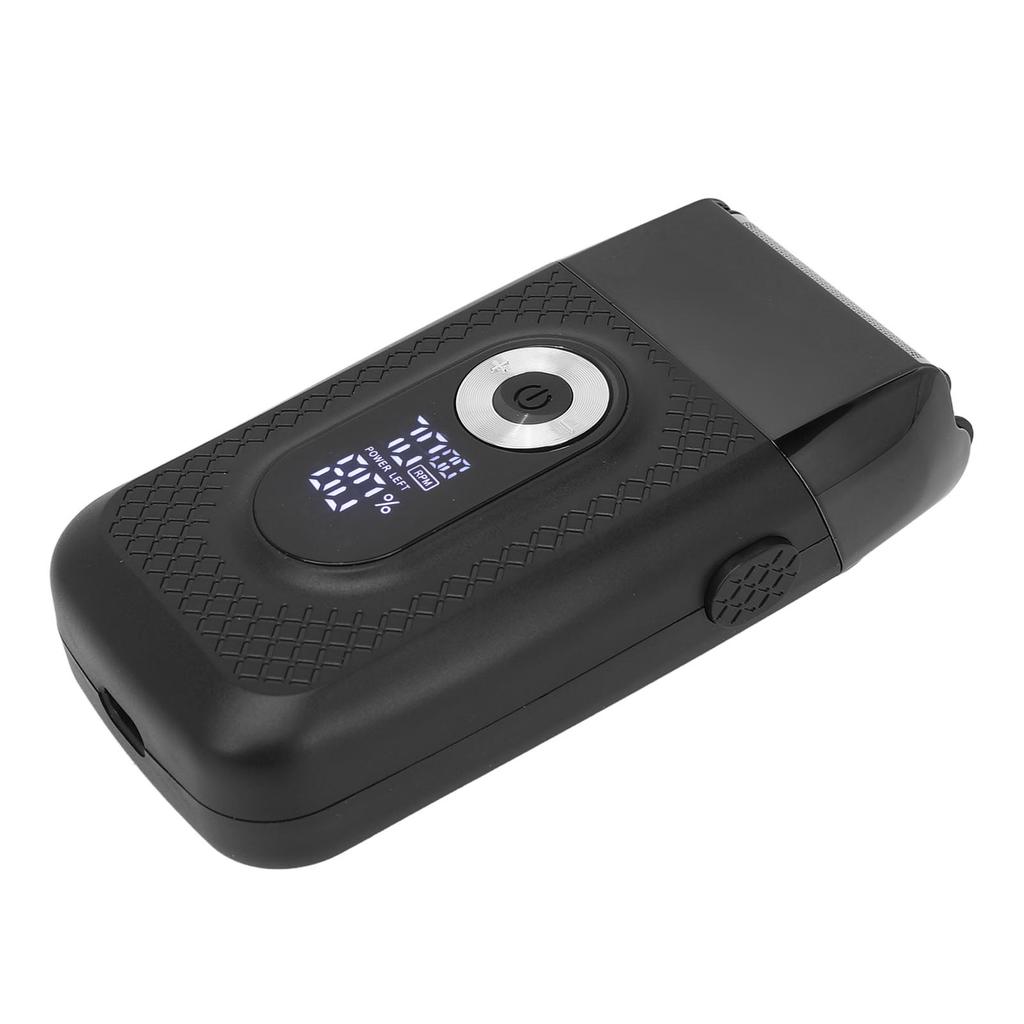 Electric Beard Trimmer LED Adjustable 3 Gears Detachable Blade Rechargeable Reciprocating USB
