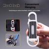 Rechargeable Led Keychain Light Mini Flashlight, Waterproof Work Light For Outdoor Camping Fishing Emergency Usb Charging