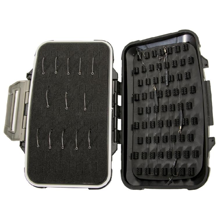 Fishing Flies Storage Container Box Four Layers Waterproof Ice Fishing Jigs Box