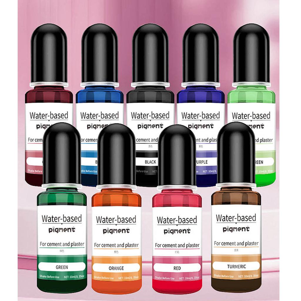 15 barev Tekuté barvivo Barvená pigment na vodní bázi Vysoce koncentrované tekuté barvivo pro cementovou maltu omítku