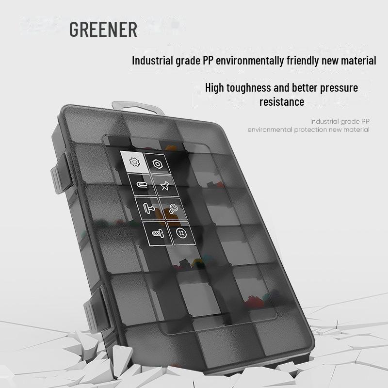 Green Forest Screw Storage & Lego Tool Box for Electronic Components