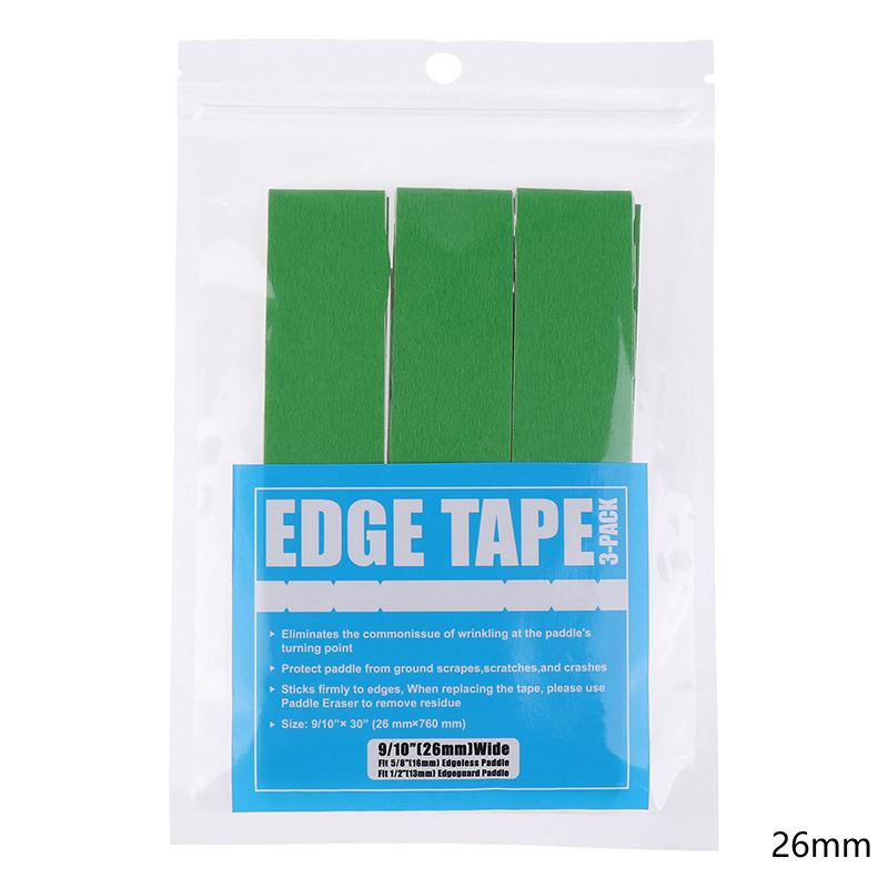 3Pcs Pickleball Racket Edge Sticker Paddle Head Edge Tape Sticker Reduce Impact And Friction Prevention Frame Protective Tape
