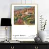 France Pierre-Auguste Renoir Canvas Painting, Auguste Renoir Impressionism Exhibition Museum Poster, Vintage Oil Paint Home Decor No Frame