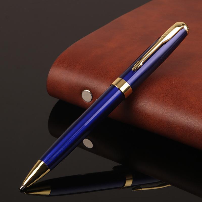Metal Rotating Ballpoint Pen, Business Advertising Gift, CPC Ballpoint Pen, Signature Pen, Ballpoint Pen, Stationery, School Stationery