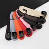 Car Sticker 2025 New Tesla Car Seat Back Hook Pu Leather Load-bearing Wear-resistant Hook Storage Hanger For Tesla Model 3 Roads