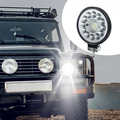 Universal Driving Fog Lights for Offroad 33 LED 42W 12-24V 4.5" Aluminium Black