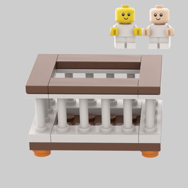 High-Standard-Quality Babies High-Quality  High-Quality Trolley High-Quality Building High-Quality Blocks Play Sets High-Quality Moc High-Quality