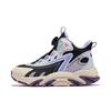Hongxing Erke Comfortable Warm Mid-Top Casual Shoes Kids sneakers Black Purple 65124421010-008