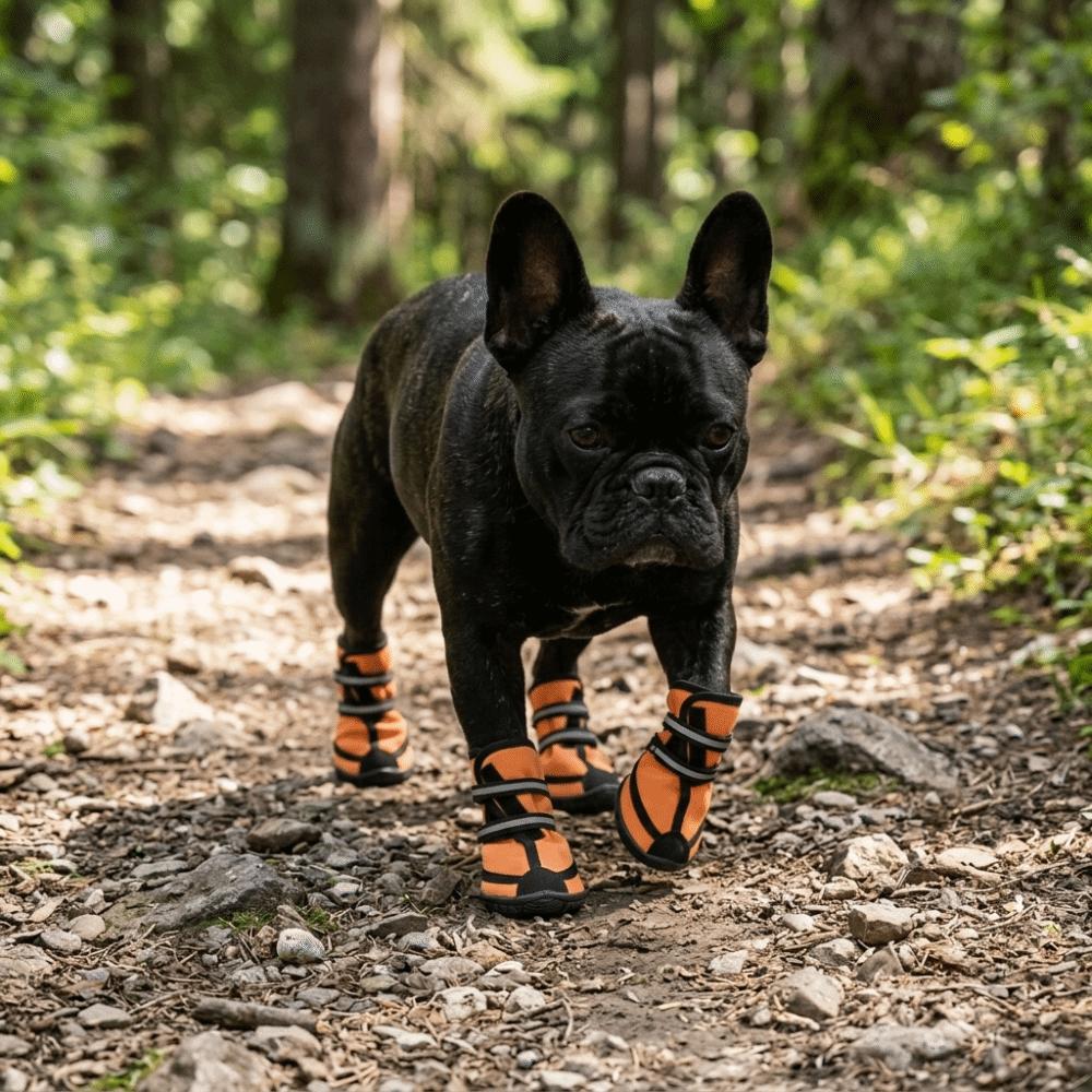 Adjustable Strap Pet Rain Boots Soft Sole Dog Anti-slip Paw Shoes Dog Shoes  Rainy Outdoor