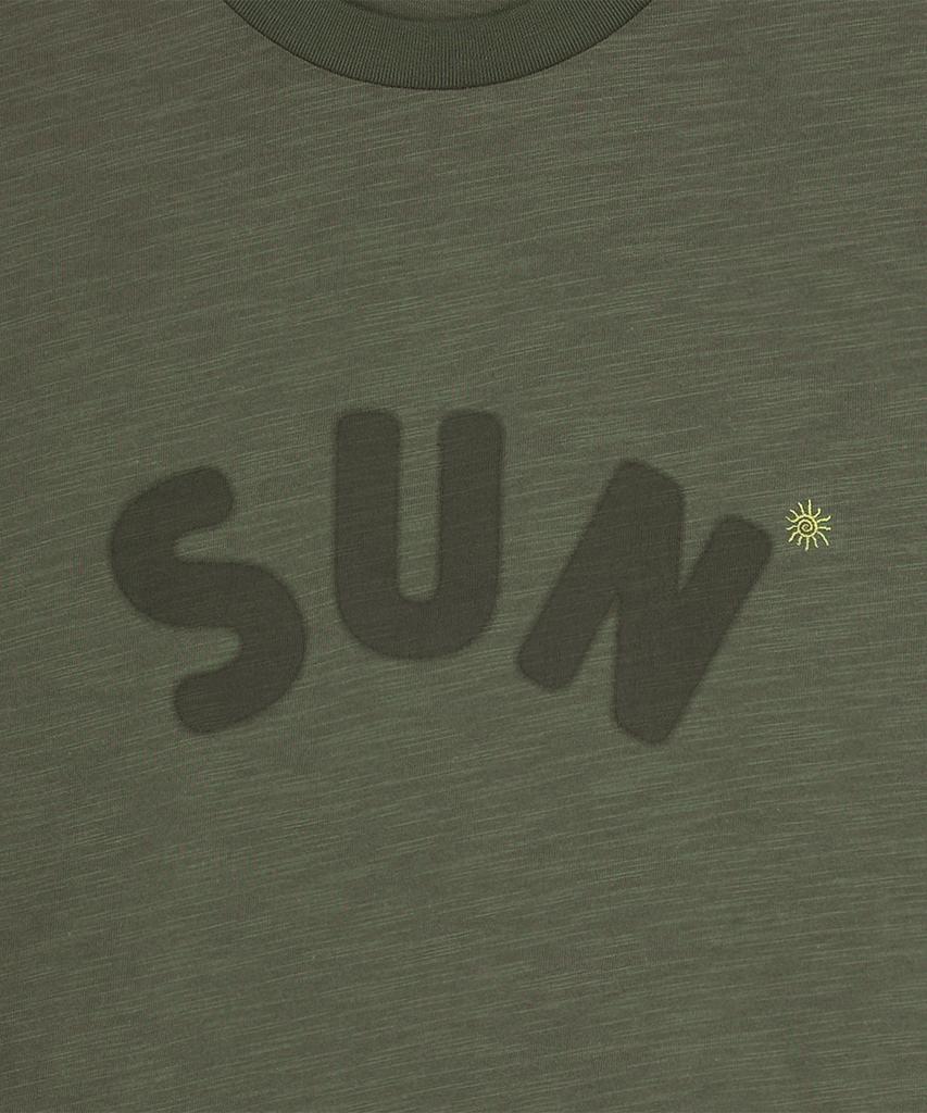 Nyuballanseu Nbnegca033 / Uni Sun-Kissed Slub Short Sleeve Tee (Khaki)