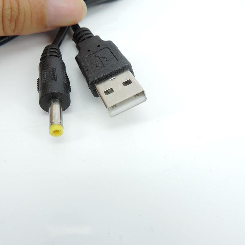 1 szt. 5 szt. 1M USB 2.0 A męski na DC 4,0 x 1,7 mm 5 V 2A 24AWG DC 4,0 MMX1,7 MM Gniazdo wtykowe Ładowarka Kabel zasilający Konwerter