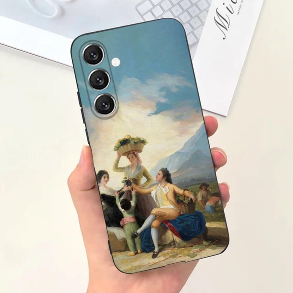 Spain Francisco Goya Art Phone Case For Samsung S25,S24,S21,S22,S23,S30,Ultra,S20,Plus,Fe,Lite,Note,10,9,5G Black Cover