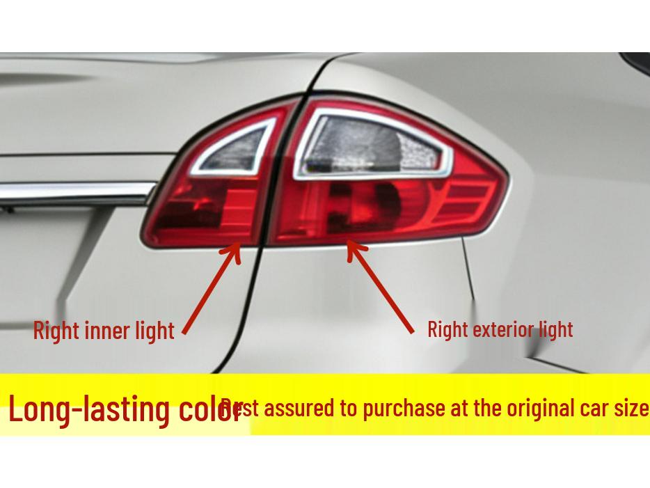 Rear Inner Tail Light for 2009-2012 Ford Fiesta Sedan