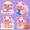 Lego-Compatible Piggy Building Blocks Toy for Kids - Cartoon Ornament & Kindergarten Activity Gift
