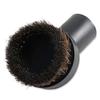 3.6cm/2.5cm Universal Long Horse Hair Round Brush Vacuum Cleaner Brush Crevice Attachment With Converting Adapter