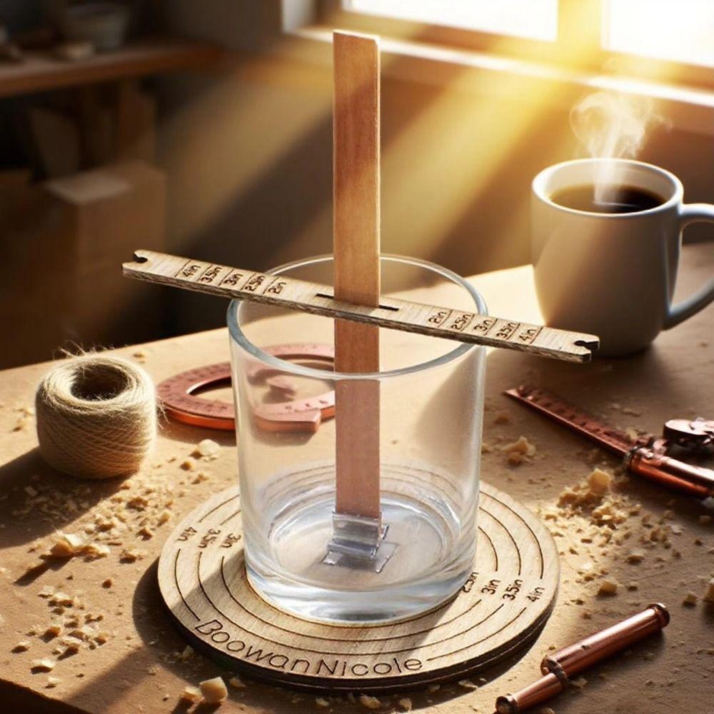 Universal Candle Wick Centering Tool Wick Centering Tool  for Most Candle Jars And Refill Sizes