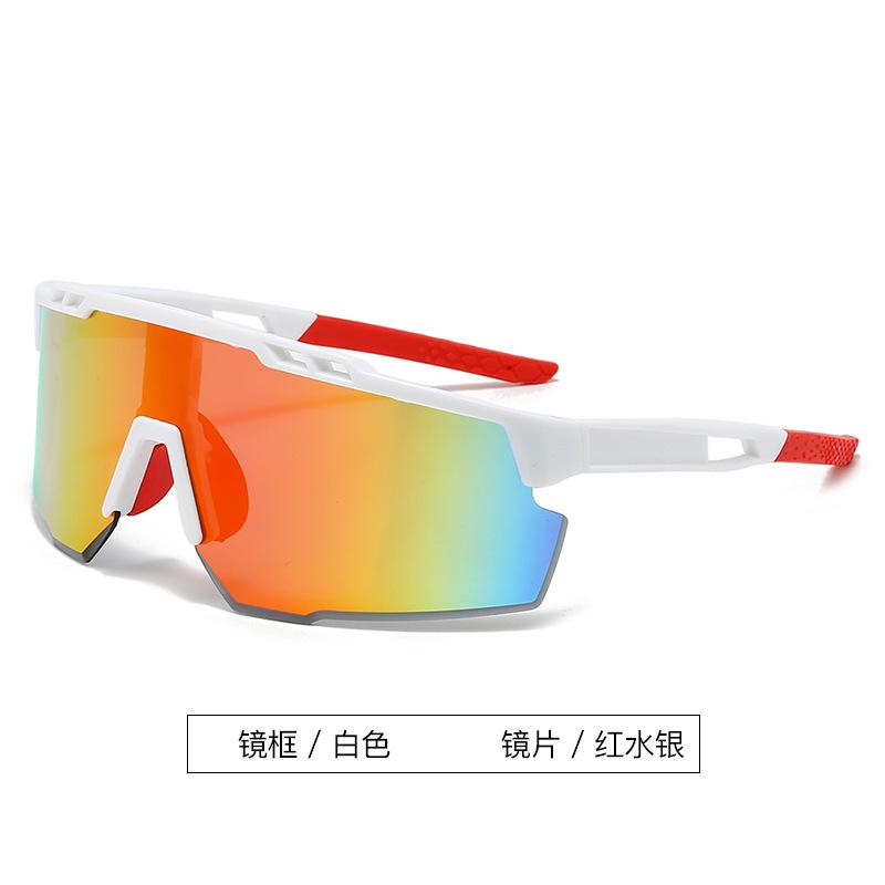 New Fashionable Colorful Cycling Glasses Men Outdoor Mountaineering Windproof Sunglasses Women Premium Sunshade Sports