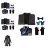 Blue Archive Cosplay Costume Feisai Cheongsam Suit With Windbreaker Set For Women