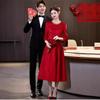 Back To the Door, Toast To the Bride, Engagement Banquet, Slim and Thin, High-end Chinese Wedding Dress, Small Casual Dress