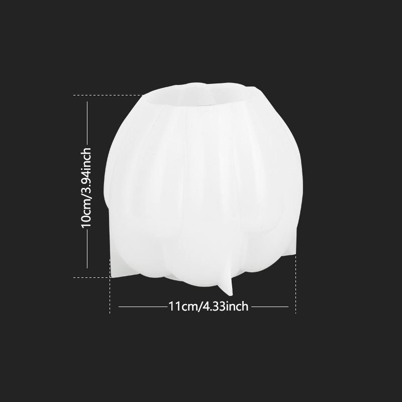 DIY Five Petal Flower Bud Tulip Scented Candle Silicone Mold Gypsum Drip Glue Home Crafts Decoration Mold