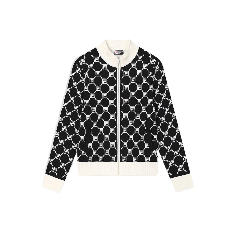 

New FILA HERITAGE Jackets & Coats Women s Jet Black F11W518401F-BK S(160/80A)