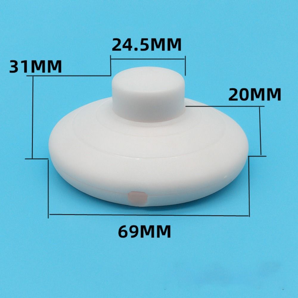 On/Off Lighting Switch Power Cord Switch Foot Pedal Switch Push Button Foot Operated Switch
