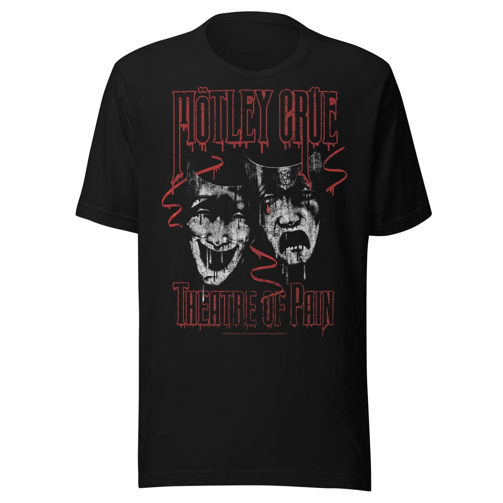 Motley Crue - Theatre of Pain Jumbo Print T Shirt S