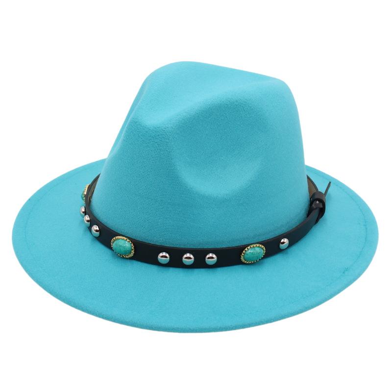 British Top Hat Jazz Fedora Hat Western Cowboy Hat Knight Hat