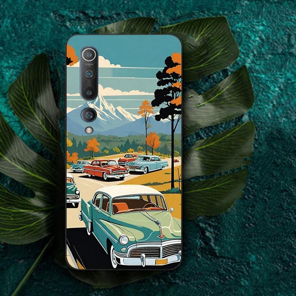 Classic Vintage Old Retro Car Phone Case For Redmi Note 4 X 5 A 6 7 8 T 9 9S 10 11 11S 11Epro Poco M3 Pro