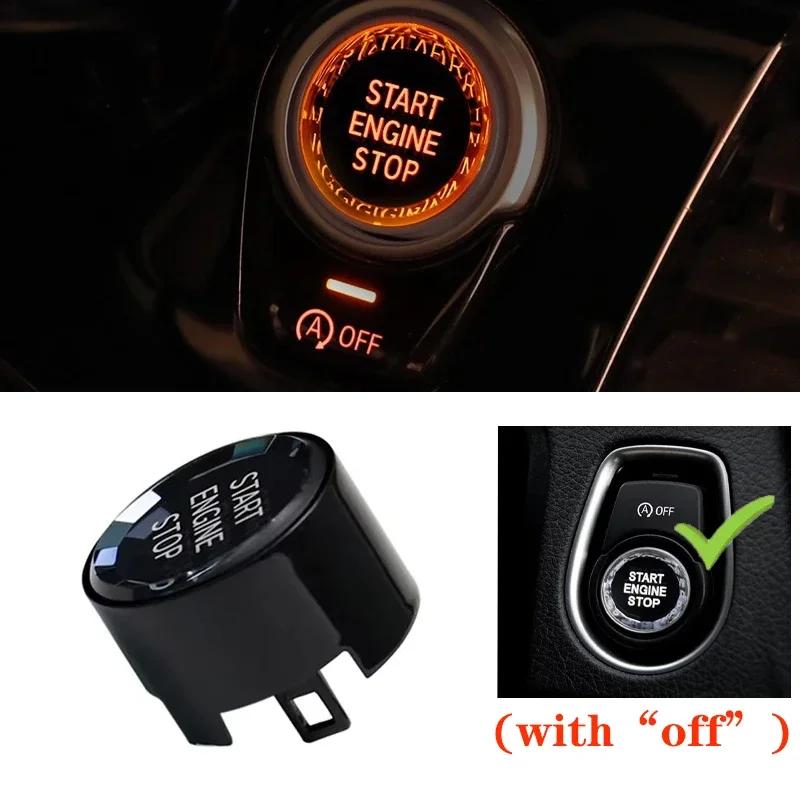 

Для BMW X1 X3 X4 X5 X6 F20 F22 F30 F34 F10 F18 F32 F01 F02 G20 G30 G01 Крышка кнопки запуска и остановки двигателя в кристаллическом стиле With Off Black