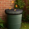 1Pc Rainwater Bucket Mesh Cover - Adjustable Rainwater Collection Tank Net To Prevent Leaves And Debris