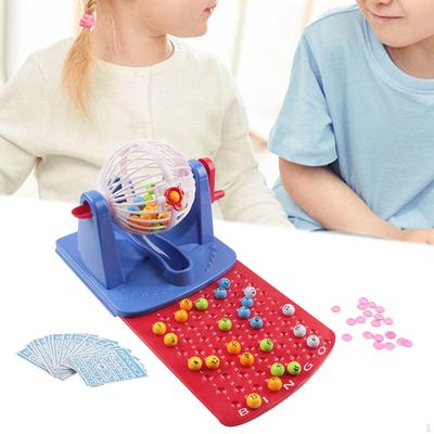 Traditional Bingo Game, Ball Machine Toy for Home Festivals Kids Group