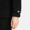 New Nike Dragon New Year's Collection SPORTSWEAR Velvet feel Coat Women's Black FZ6536-010