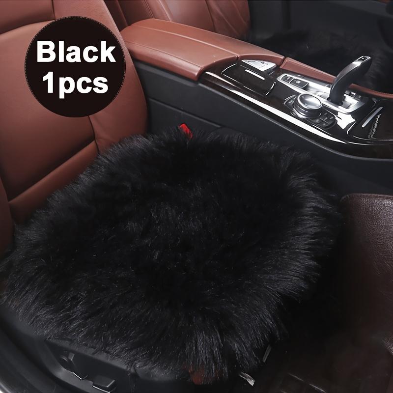 Winter Car Seat Cushion Automobile Long Plush Seat Cover Comfortable Fur Warm Seat Cushions for Cars Interior Accessories